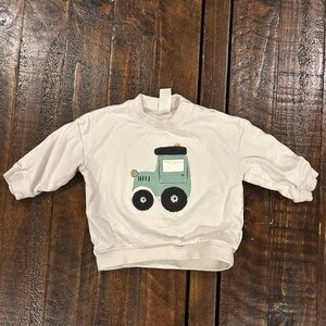 H&M 9mo Tractor Sweatshirt